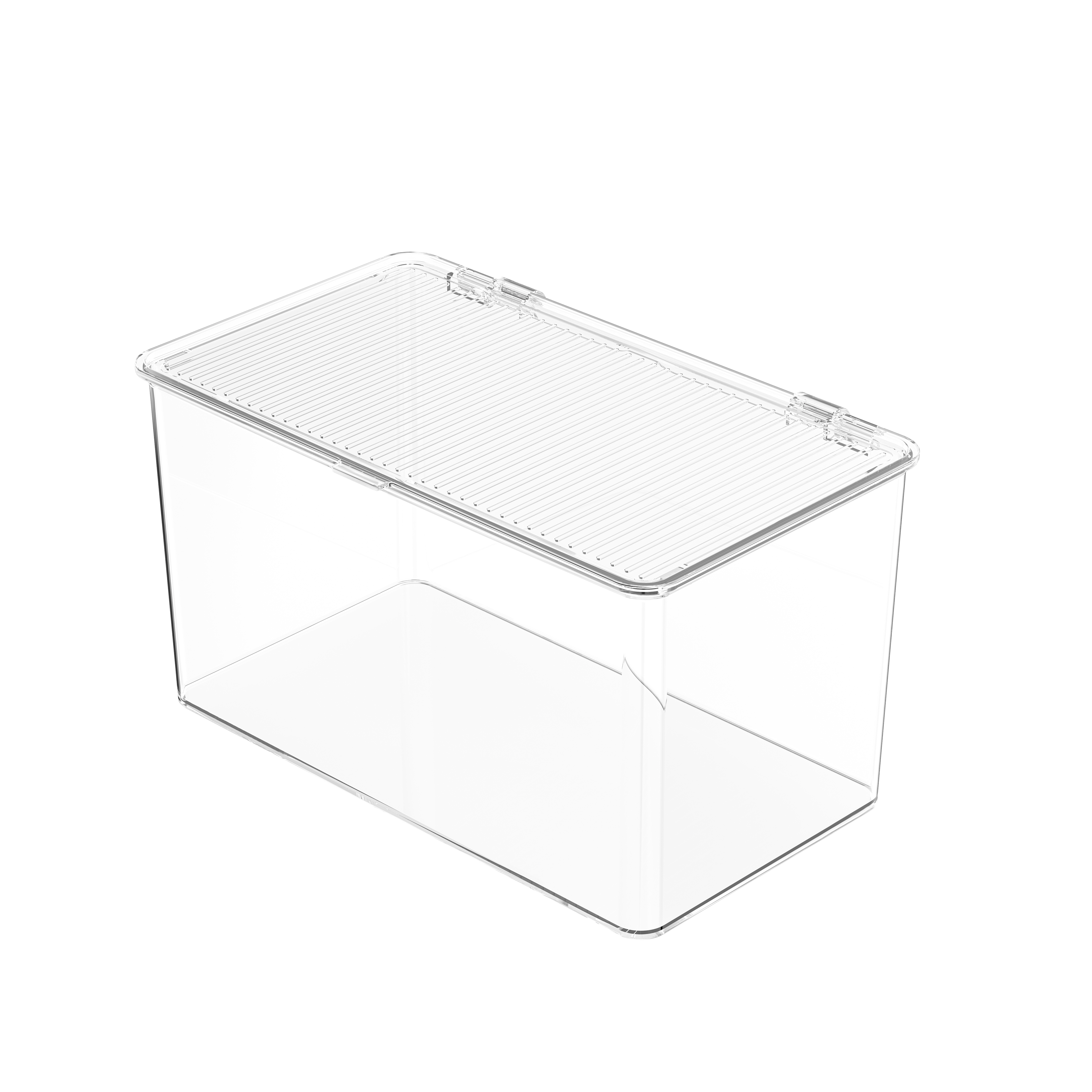 Boîtes de rangement plus légères, plus pratiques et transparentes, en plastique, empilables et avec des couvercles